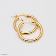 Emersyn 20mm classic hoop earrings