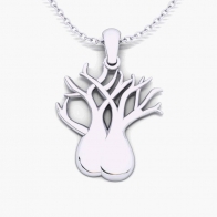 Twin Boab Tree Pendant