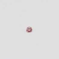 0.015 Carat round cut 5P Argyle pink diamond