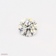 0.70 Carat round cut GIA certified white diamond