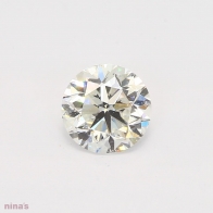 1.00 Carat round cut GIA certified white diamond