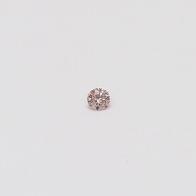 0.03 Carat round cut 5P Argyle pink diamond