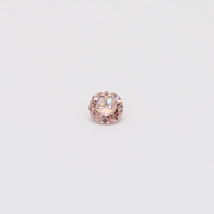 0.08 Carat round cut 5P/PR Argyle pink diamond