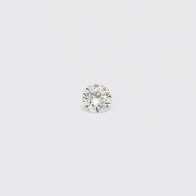 0.07 Carat round cut white diamond