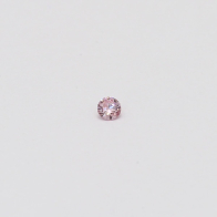 0.03 Carat round cut 6-7P/PP Argyle pink diamond