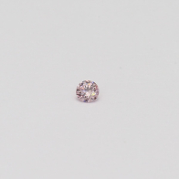 0.035 Carat round cut 6-7P/PP Argyle pink diamond