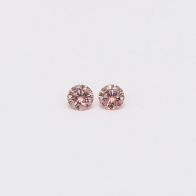 0.10 Total carat pair of Argyle pink diamonds