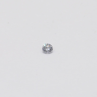 0.03 Carat round cut BL2 Argyle blue diamond