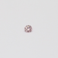 0.04 Carat round cut 6PR Argyle pink diamond