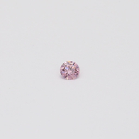 0.05 Carat round cut 6PP Argyle pink diamond