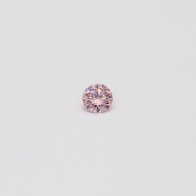 0.07 Carat round cut 6PP Argyle pink diamond