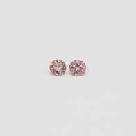 0.06 Total carat pair of 5P Argyle pink diamonds