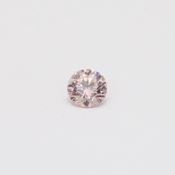 0.23 Carat round cut 7PR certified Argyle pink diamond