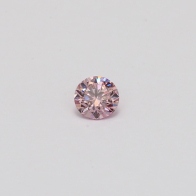 0.23 Carat round cut 6P certified Argyle pink diamond