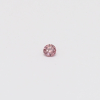 0.05 Carat round cut 4P Argyle pink diamond