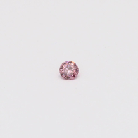 0.06 Carat round cut 4P Argyle pink diamond