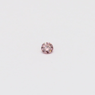 0.04 Carat round cut 5P/PP Argyle pink diamond