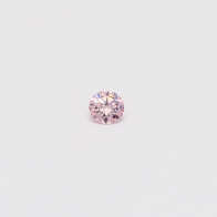 0.08 Carat round cut 5PP Argyle pink diamond