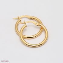 Emersyn 20mm classic hoop earrings