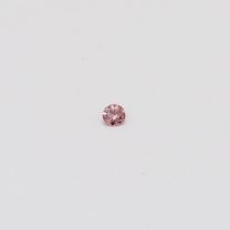 0.015 Carat round cut 5P Argyle pink diamond