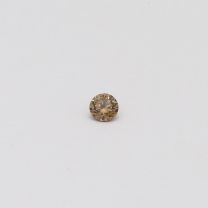 0.05 Carat round cut champagne diamond