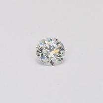 0.44 Carat round cut white diamond