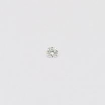 0.02 Carat round cut white diamond