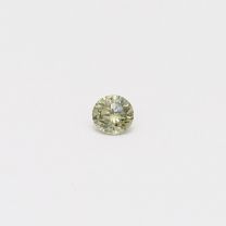 0.11 Carat Round Cut Fancy Green Diamond