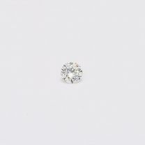 0.07 Carat round cut white diamond