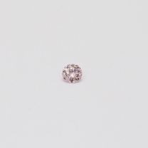 0.04 Carat round cut 6PR Argyle pink diamond