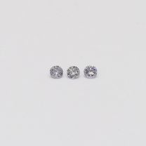 0.045 Total carat trio of BL2 Argyle blue diamonds