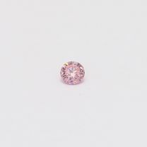 0.09 Carat round cut 5PP Argyle pink diamond